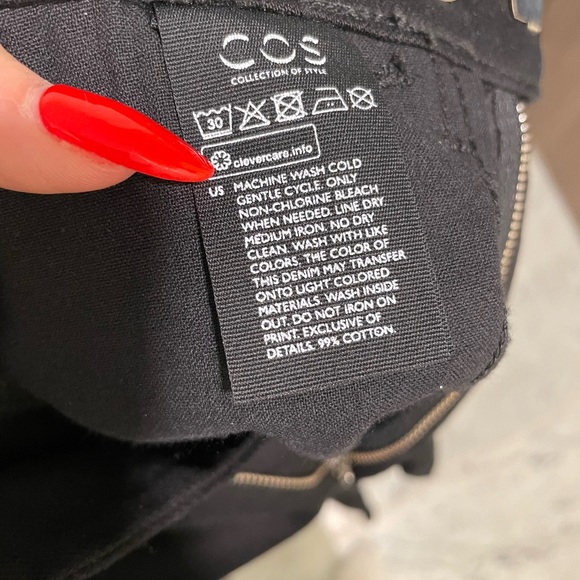 COS stretch flare denim - Picture 3 of 5